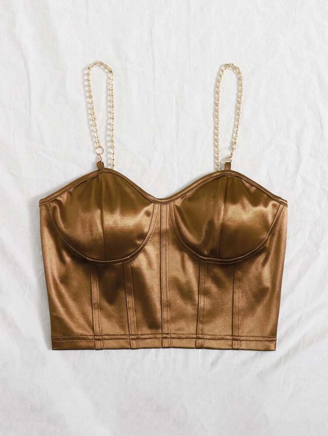 Kamila Crop Top Chain