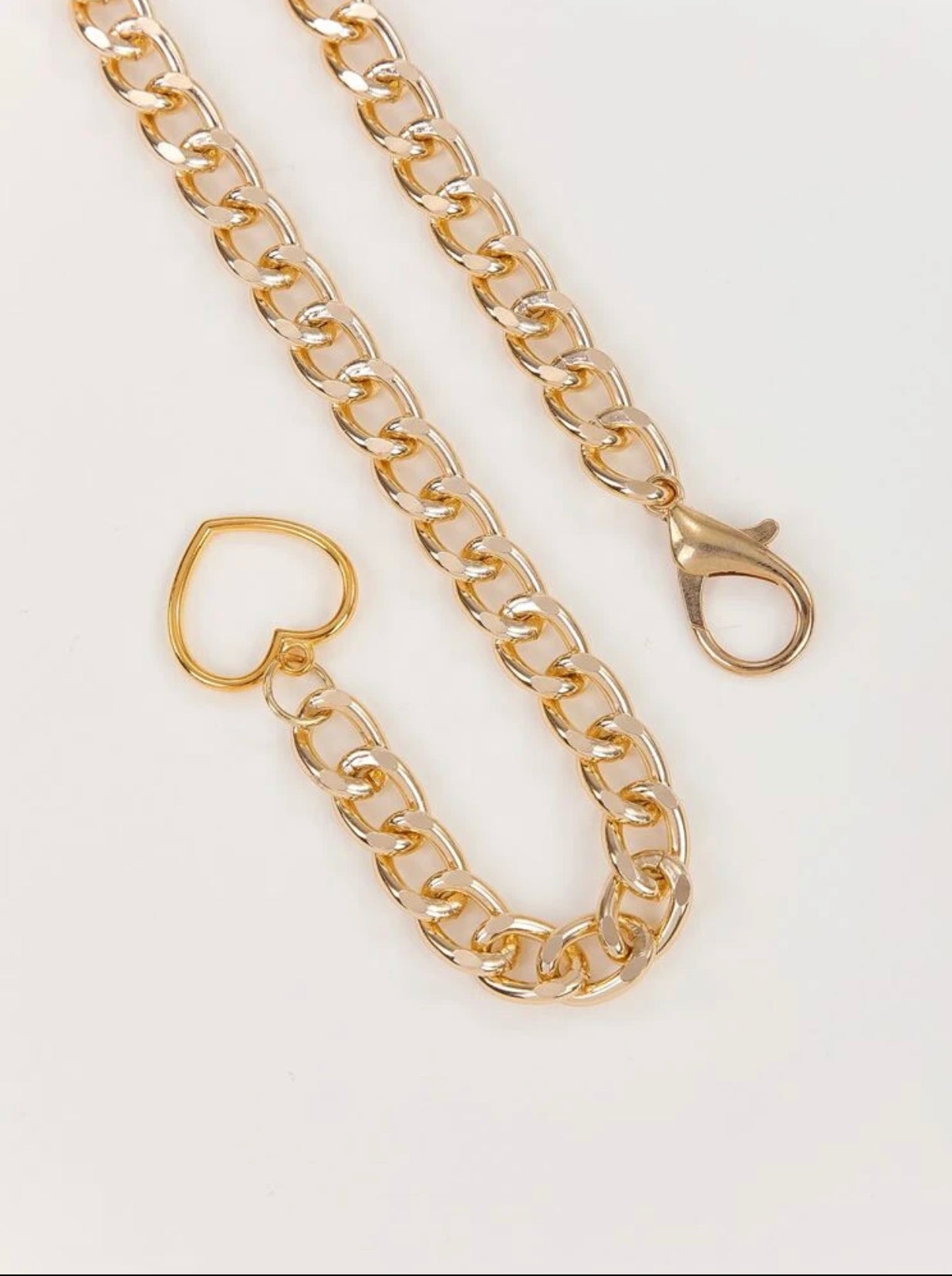 Dixie Heart Chain Belt