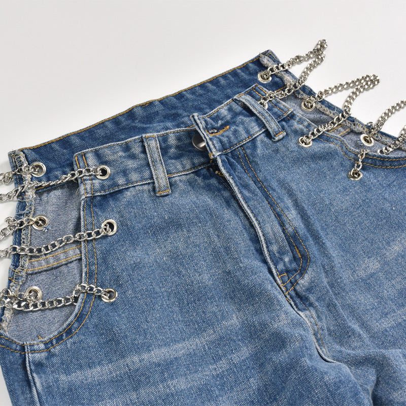 Denim With Chain