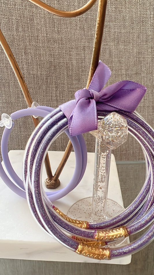 Glittler Bangle Purple