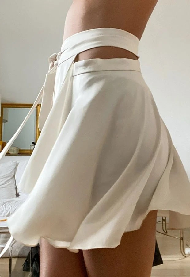 Julia Satén Skirt