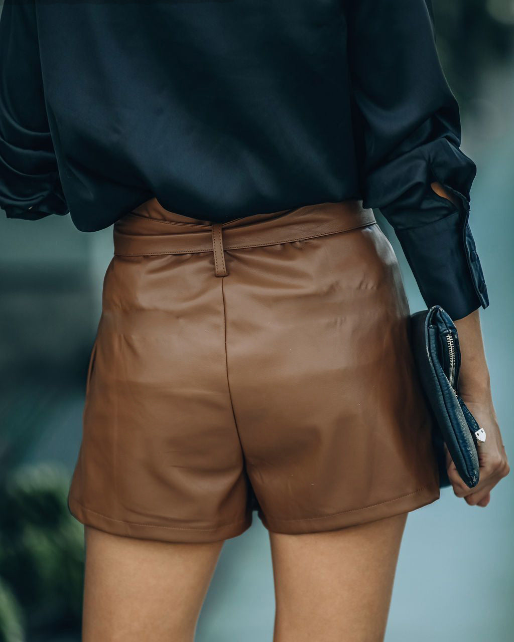 Morena Leather Short